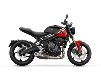 2025 Triumph Trident 660 Diablo Red/Sapphire BlackTriple-powered advantage Take fun seriouslyExhilar...