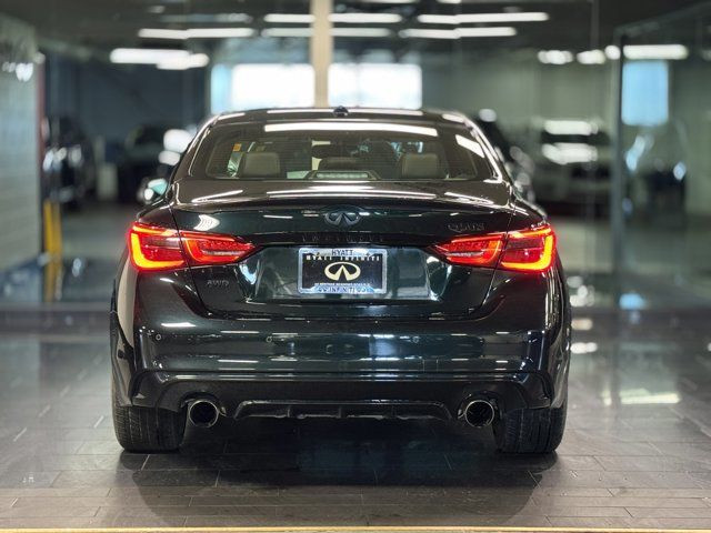 2023 INFINITI Q50 Black Opal Edition|Red Sport|Extremely Rare in Cars & Trucks in Calgary - Image 4