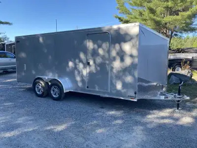All Aluminum, 7x12 Multipurpose Trailer 7' wide by 6' tall, The aluminum, fully enclosed. Whether yo...