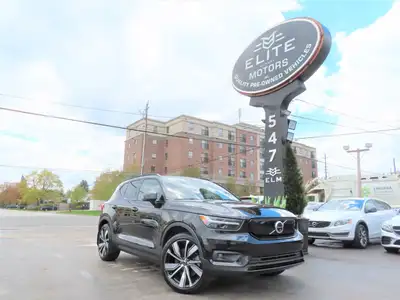 XC40 RECHARGE PURE ELECTRIC ULTIMATE 100% CANADIAN VEHICLE Visit Our Website @ EliteLuxuryMotors.ca...
