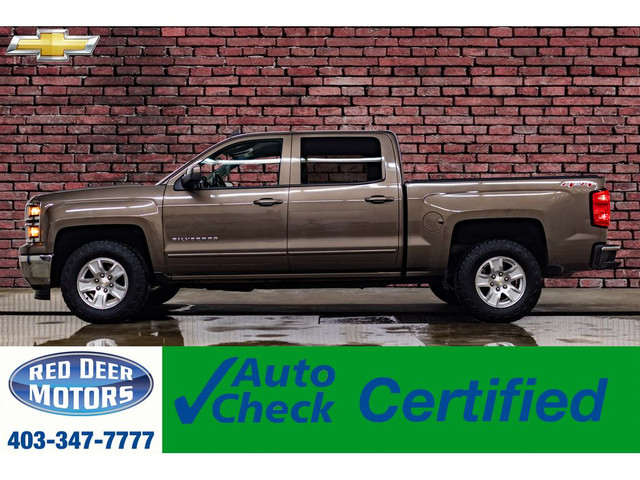 2015 Chevrolet Silverado 1500 4x4 Crew Cab LT PSeat in Cars & Trucks in Calgary