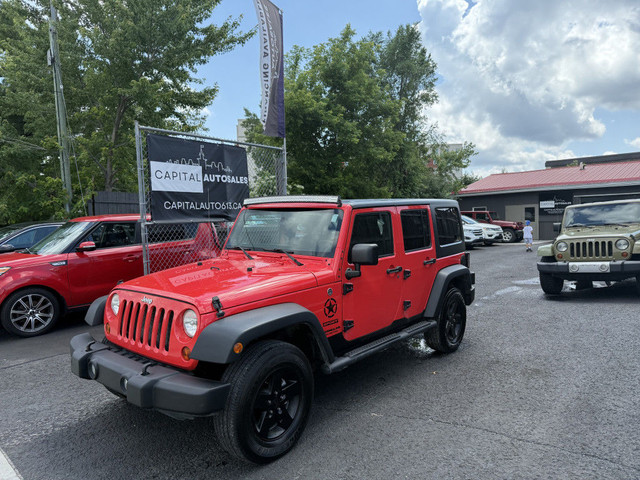 2013 Jeep Wrangler Unlimited SPORT UNLIMITED 4dr 4x4 Manual in Cars & Trucks in Ottawa