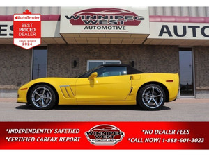 2010 Chevrolet Corvette Z16 GRAND SPORT CONV 3LT, LOADED, SHARP /AS NEW!!