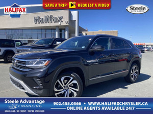 2023 Volkswagen Atlas Highline - POWER HEATED LEATHER SEATS AND WHEEL, PANO ROOF, NAV, VW SAFETY SENSE,