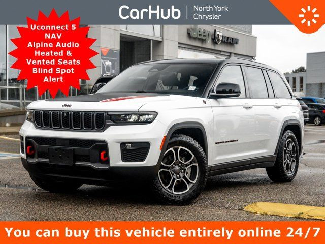 2022 Jeep Grand Cherokee Trailhawk Uconnect 5 NAV Alpine Audio in Cars & Trucks in City of Toronto