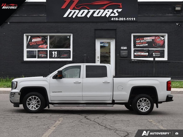 2018 GMC Sierra 1500 4x4 Crew Cab 143.5" SLE | HEATED SEATS | BA in Cars & Trucks in City of Toronto - Image 3