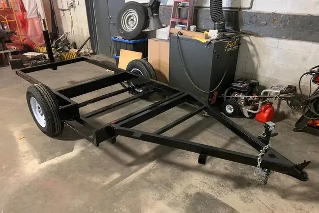 BOLER AND TRILLIUM FRAME + AXLE RESTORATIONS in Cargo & Utility Trailers in Hamilton - Image 2