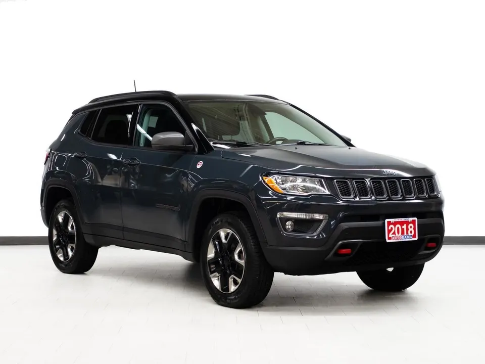 2018 Jeep Compass TRAILHAWK | 4x4 | Leather | Panoroof | BSM |