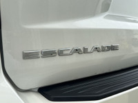 The 2022 Cadillac Escalade stands tall with commanding style and capability, finished in Crystal Whi... (image 5)