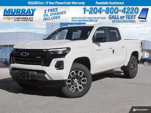 2024 Chevrolet Colorado 4WD Z71 dans Autos et camions  à Winnipeg