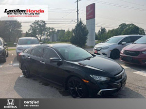 2020 Honda Civic Touring | One Owner | Clean Carfax | Full Service History | Upgraded Black Wheels |