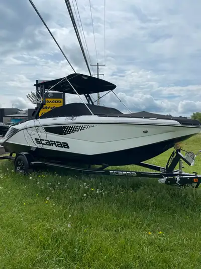 2024 Scarab 215 LE TWIN ROTAX 230 - White with Impulse Graphics AVAILABLE IN STOCK! Features: -ROTAX...