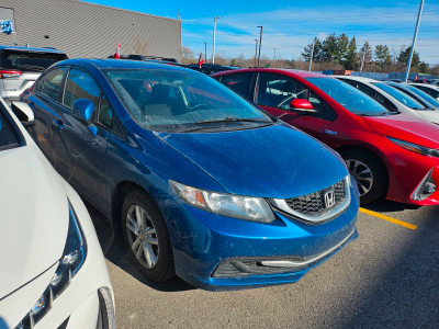 2013 Honda Civic Sdn EX AUT AC BLUETOOTH 4CYL BELLE CONDITION EC