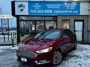 2017 Ford Fusion SE| R.Cam| Navi| Sunroof| P.Start| Leather| H.Seat