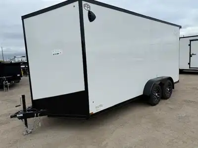 2026 Forest River 7X16 Tandem axle 7000 lb GVWR with a cargo capacity of nearly 4700lbs. This Commer...