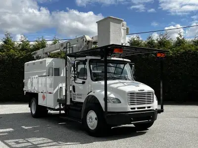 2012 Freightliner M2 106 Business Class Terex Bucket Dump Truck With Air Brakes Diesel, 8.3L, 6 cyli...