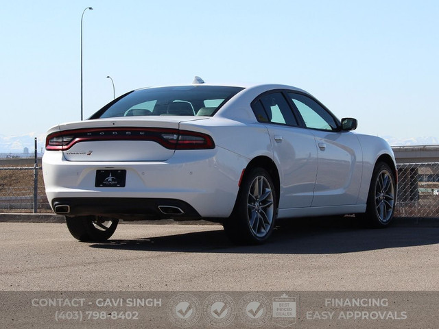 2021 DODGE CHARGER SXT PLUS | AWD | LEATHER | LOW KM | WARRANTY in Cars & Trucks in Calgary - Image 4