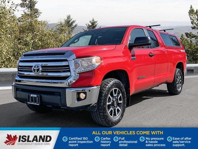 2016 Toyota Tundra SR | Canopy /w Roof Rack | Low KM in Cars & Trucks in Cowichan Valley / Duncan