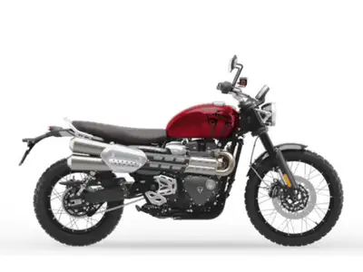 THE DEFINITIVE SCRAMBLER Authentic Scrambler style with class-defining adventure ready capability; t...