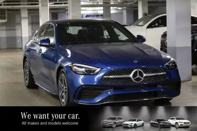 This Mercedes-Benz C-Class has a dependable Intercooled Turbo Gas/Electric I-4 2.0 L/122 engine powe...
