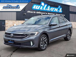 2024 Volkswagen Jetta Highline | Leather | Pano Roof | Nav | Heated Steering + Seats | CarPlay + Android Auto |