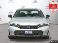 New Price! Solar Silver Metallic 2025 Honda Civic Hybrid Sport Touring Hybrid | Leather | Sunroof |... (image 7)