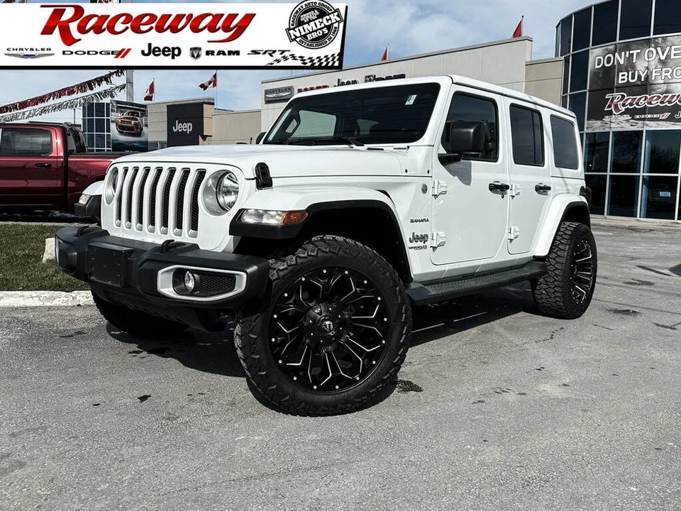 2021 Jeep Wrangler 4DR SAHARA | ALPINE | HEATED SEATS | LEATHER