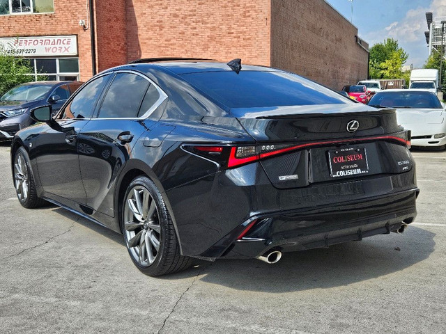 2021 Lexus IS IS 300 AWD-F SPORT-SUNROOF-NAVI-WHITE INTERIOR in Cars & Trucks in City of Toronto - Image 3