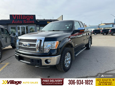 2012 Ford F-150 LARIAT - Leather Seats - Bluetooth