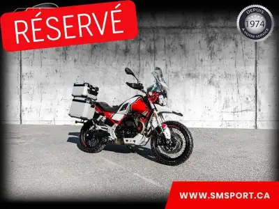 2020 Moto Guzzi V85TT 2020 MOTO GUZZI V85TT Moto en excellent état prête à rouler SM Sport est conce...