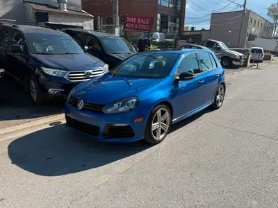 Just in, one owner Carfax Clean Golf R, 6 speed manual transmission, car is sold fully certified wit...