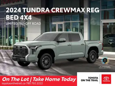 2024 Toyota Tundra ON GROUND - LIMITED TRD OFF ROAD 4X4; SHOWROO