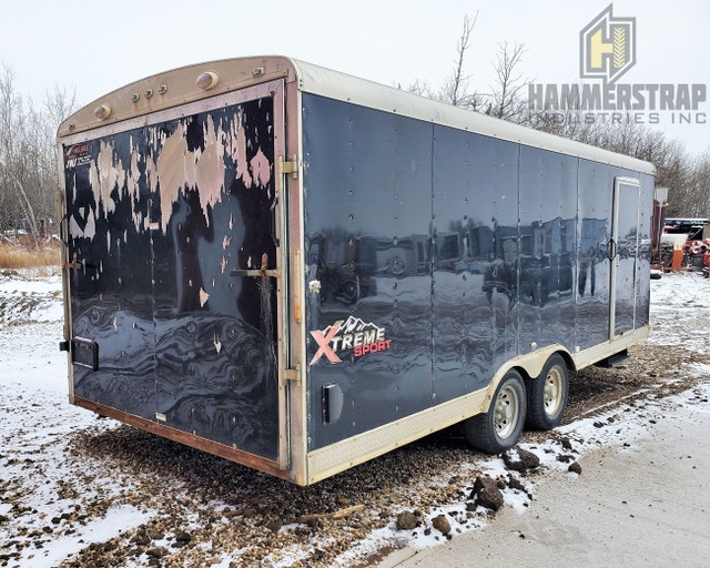 2008 MIRAGE TRAILERS 24 Ft Tandem Axle Enclosed Trailer Cargo