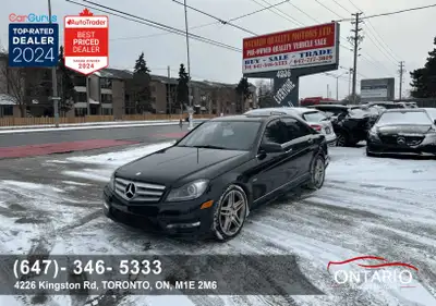 This beautiful 2012 Mercedes-Benz C350 Sedan with the AMG package combines luxury, performance, and...