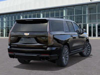 Commanding in every sense, the 2025 Cadillac Escalade ESV V-Series finished in sleek Black Raven sit... (image 7)