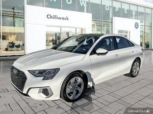 2023 Audi A3 KOMFORT | NO ACCIDENTS | BC ONLY | AWD | SUNROOF | LEATHER