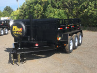 Miska 10 Ton Dump Trailer - Contractor Package