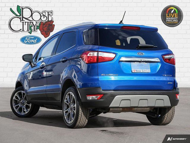 2020 Ford EcoSport Titanium | 4WD | Nav | Leather | Reverse in Cars & Trucks in Windsor Region - Image 4
