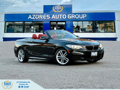  2016 BMW 2 Series Convertible 228i xDrive AWD|M Sport|Red Leath