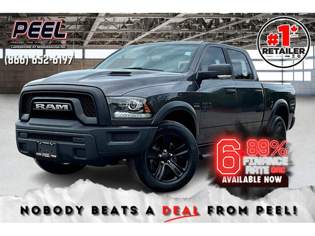 2022 Ram 1500 Classic Warlock Crew V8 | Sunroof | Steps | 4X4 in Cars & Trucks in Mississauga / Peel Region