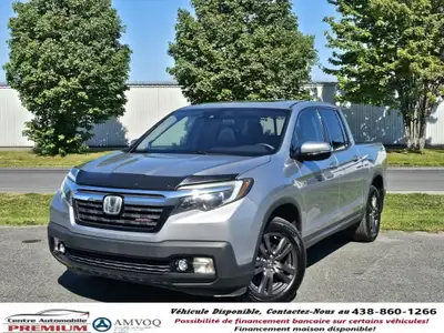 2017 HONDA RIDGELINE SPORT 3.5L V6 4X4 Financement Bancaire 1e 2e 3e chance Disponible —- FINANCEMEN...