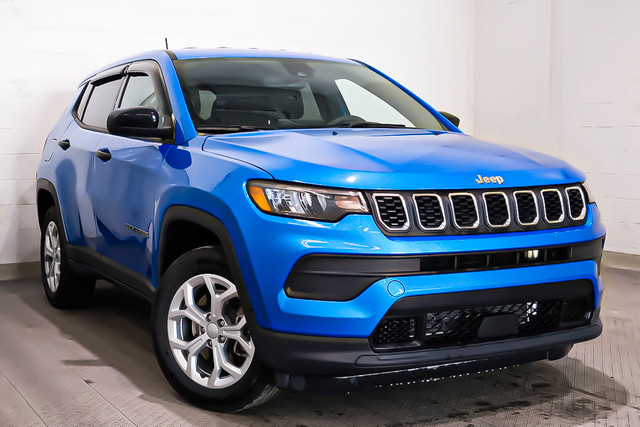 2024 Jeep Compass SPORT + 4X4 + CARPLAY CLIMATISATION + SIEGES C in Cars & Trucks in Laval / North Shore