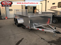 80" x14 ALUMINUM UTILITY TRAILER WITH HIGH SIDE UPGRADE!!