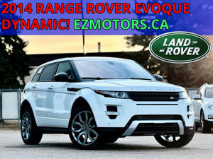 2014 Land Rover Range Rover Evoque Dynamic/ONE OWNER/ONLY 61863 KMS!! CERTIFIED!!