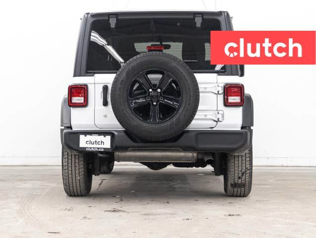 2019 Jeep Wrangler Unlimited Sport 4X4 w/ Uconnect 4, Apple CarP in Cars & Trucks in Bedford - Image 4