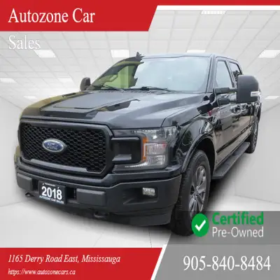 This 2018 Ford F-150 SUPERCREW FX4 is ready to tackle any job with its powerful 6 Cylinder engine an...