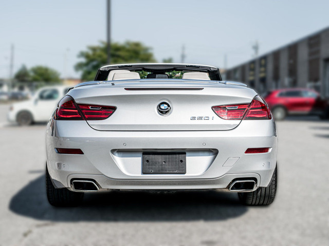 2012 BMW 6 Series 650|CONVERTIBLE|B.SPOT|NIGHT VISION|CLEAN CARF in Cars & Trucks in City of Toronto - Image 4