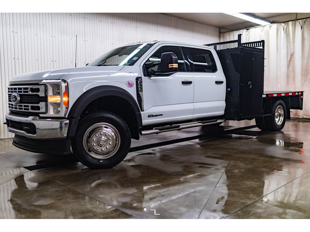 2023 Ford F-550 4x4 Crew Cab XLT Dually Deck Diesel BCam in Cars & Trucks in Grande Prairie - Image 4