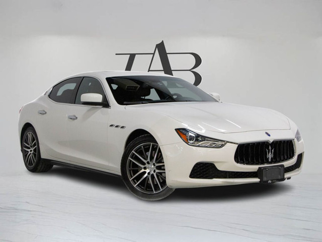 2014 Maserati Ghibli SQ4 |SUNROOF | NAV | BROWN INTERIOR | 19 IN in Cars & Trucks in Mississauga / Peel Region - Image 2