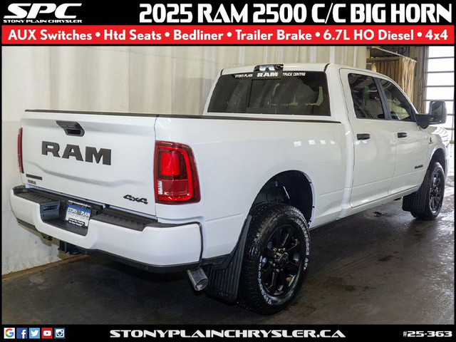 2025 RAM 2500 Big Horn 4x4 Crew Cab 6'4 in Cars & Trucks in St. Albert - Image 2